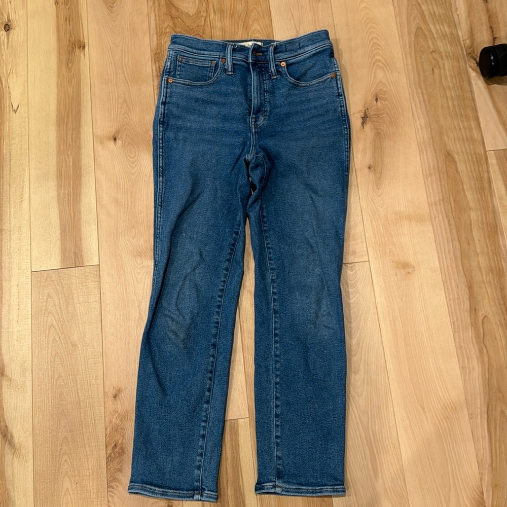 Madewell Stovepipe Jeans sz 26